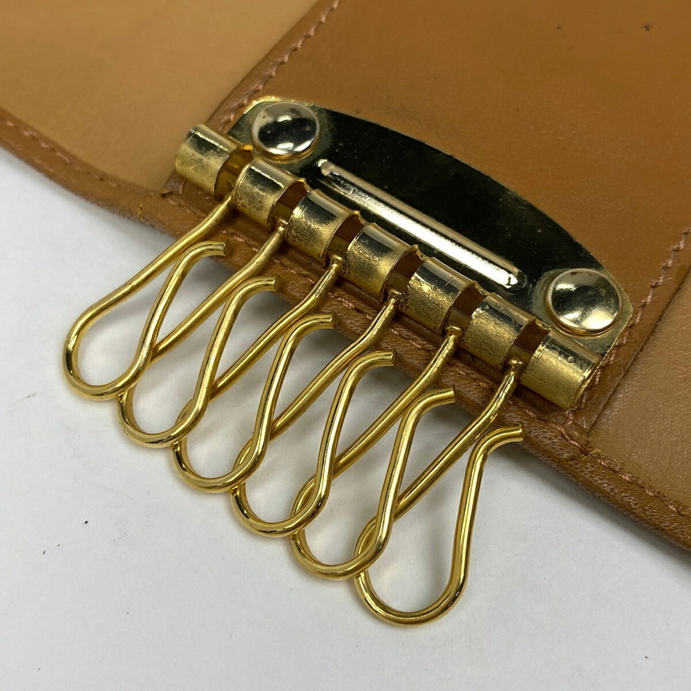 Celine canvas Blazon Wallet hooks brown key Macadam - Picture 4 of 6